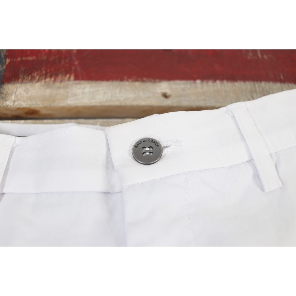 Noah Galvin Green Mens Golf Pants White 30x30 Breathable Performance - Picture 9 of 11